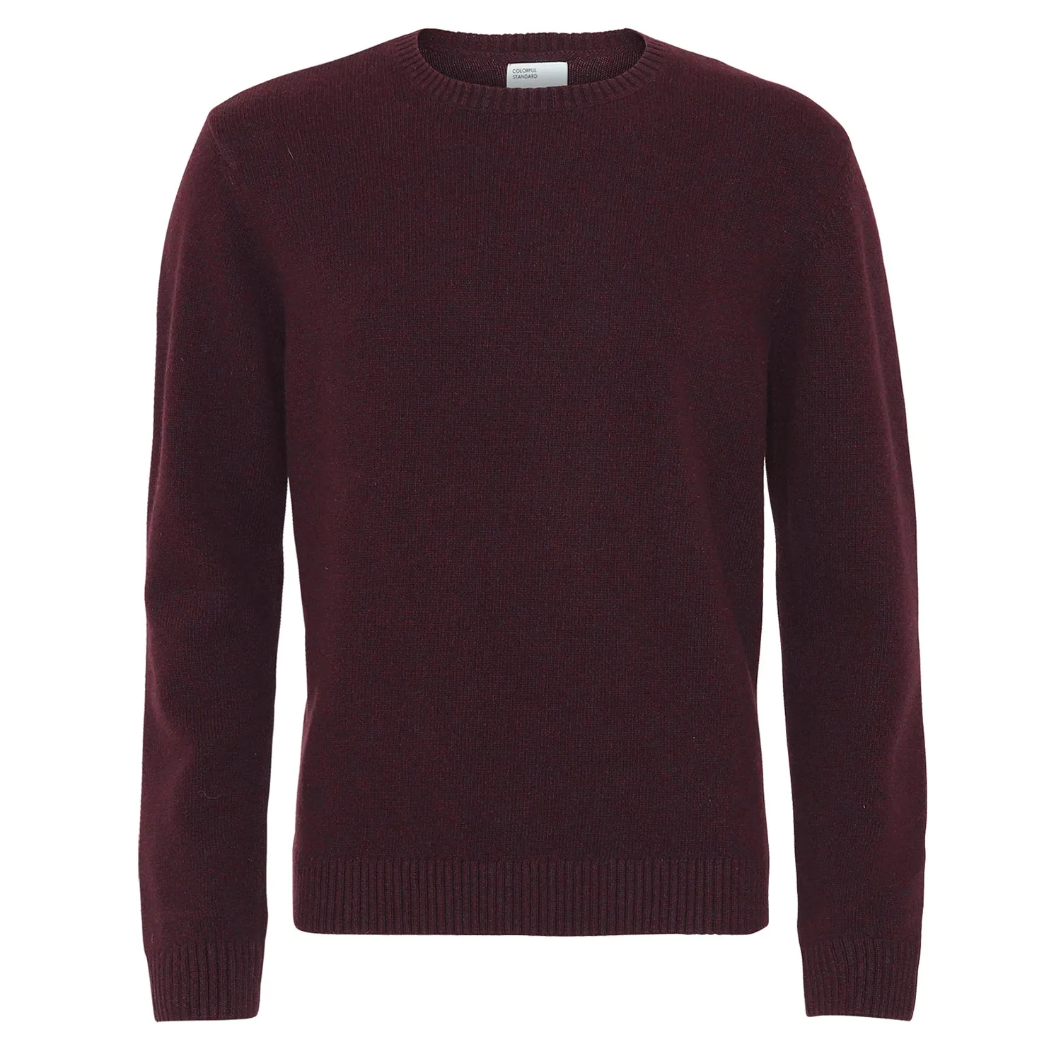 Classic Unisex Merino Wool Jumper, Oxblood Red