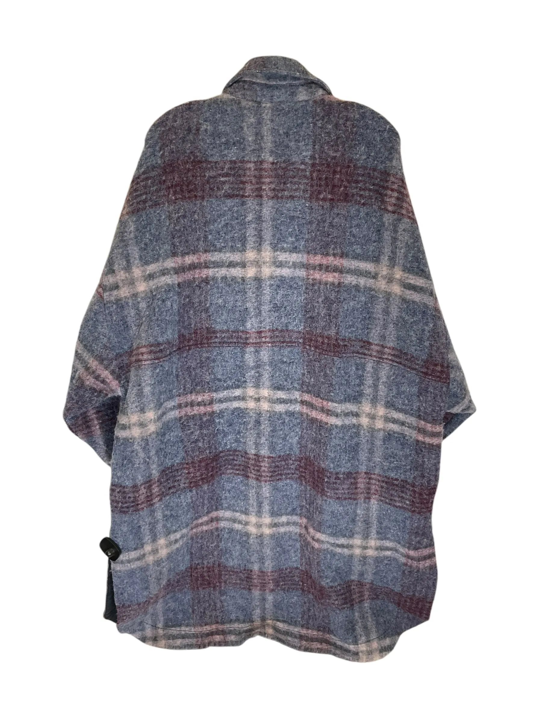 Coat Trench Coat By Zara In Blue, Size: Xxl