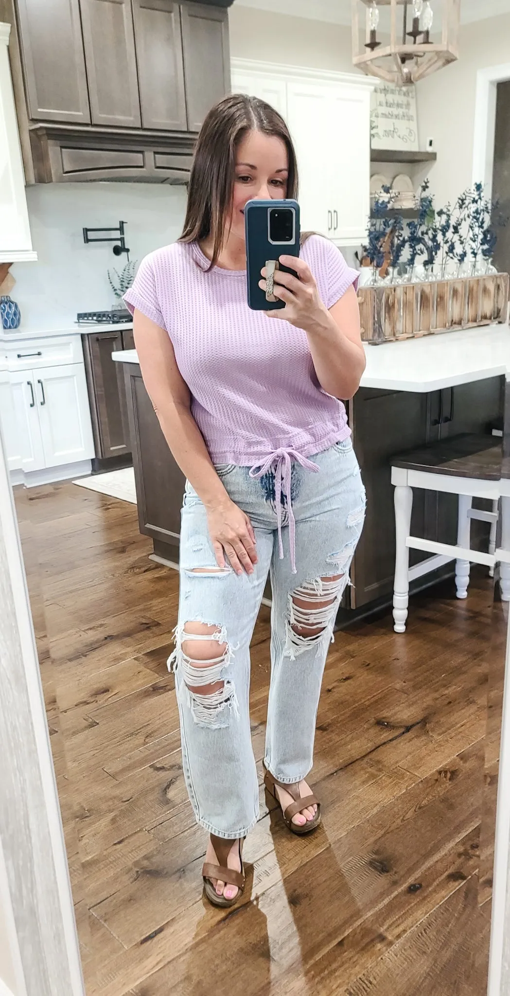 Comfy & Cozy Blouse - Lavender