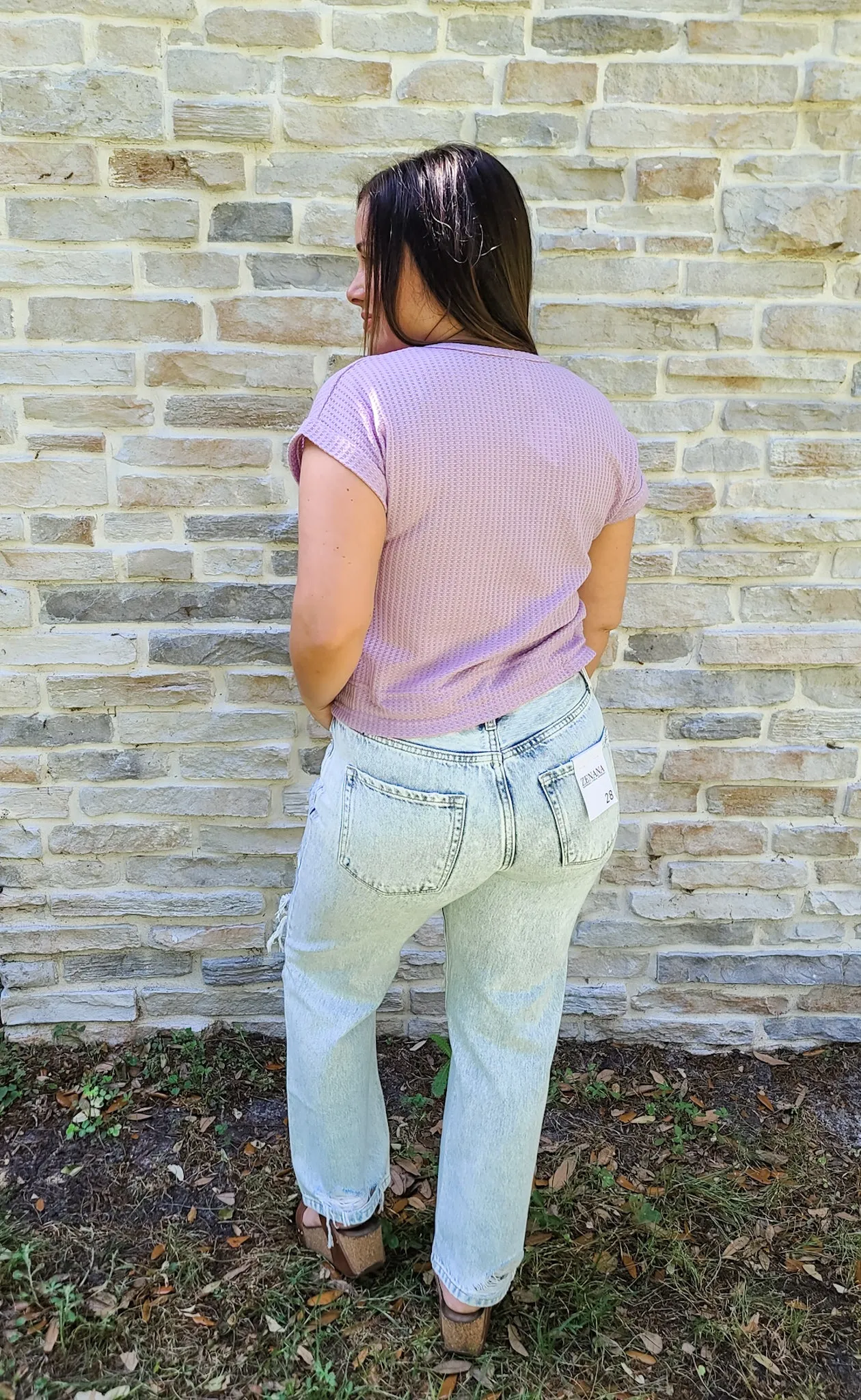 Comfy & Cozy Blouse - Lavender
