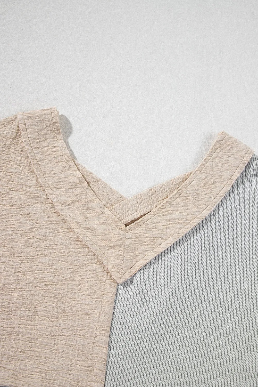 Cozy Colorblock Knit Top