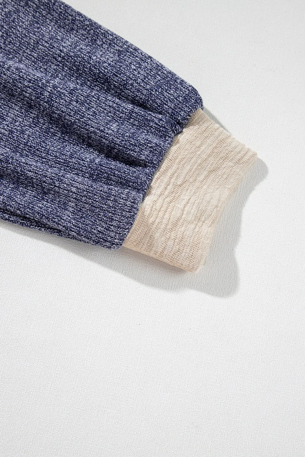 Cozy Colorblock Knit Top