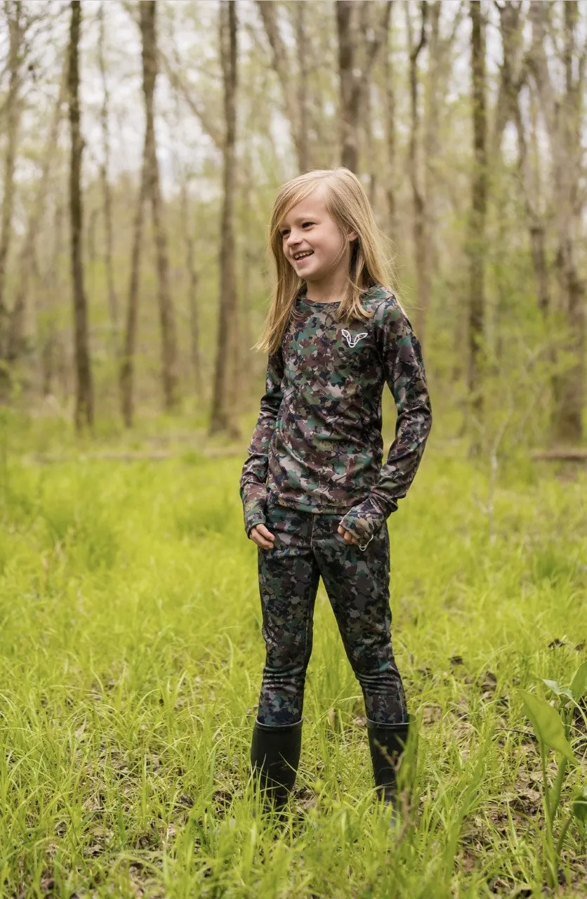 Darien Pants - Girls' Lightweight Camo Pants