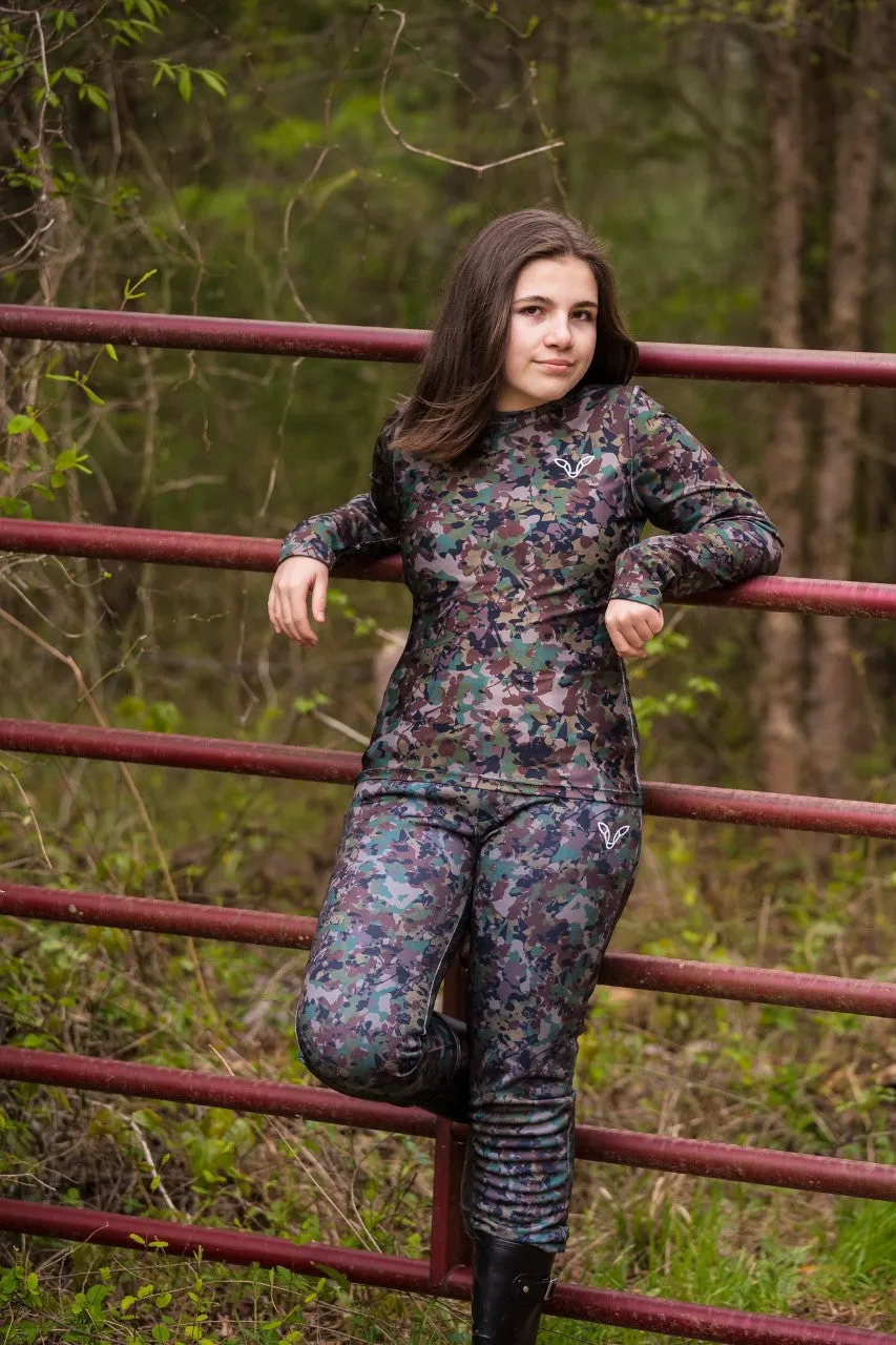 Darien Pants - Girls' Lightweight Camo Pants