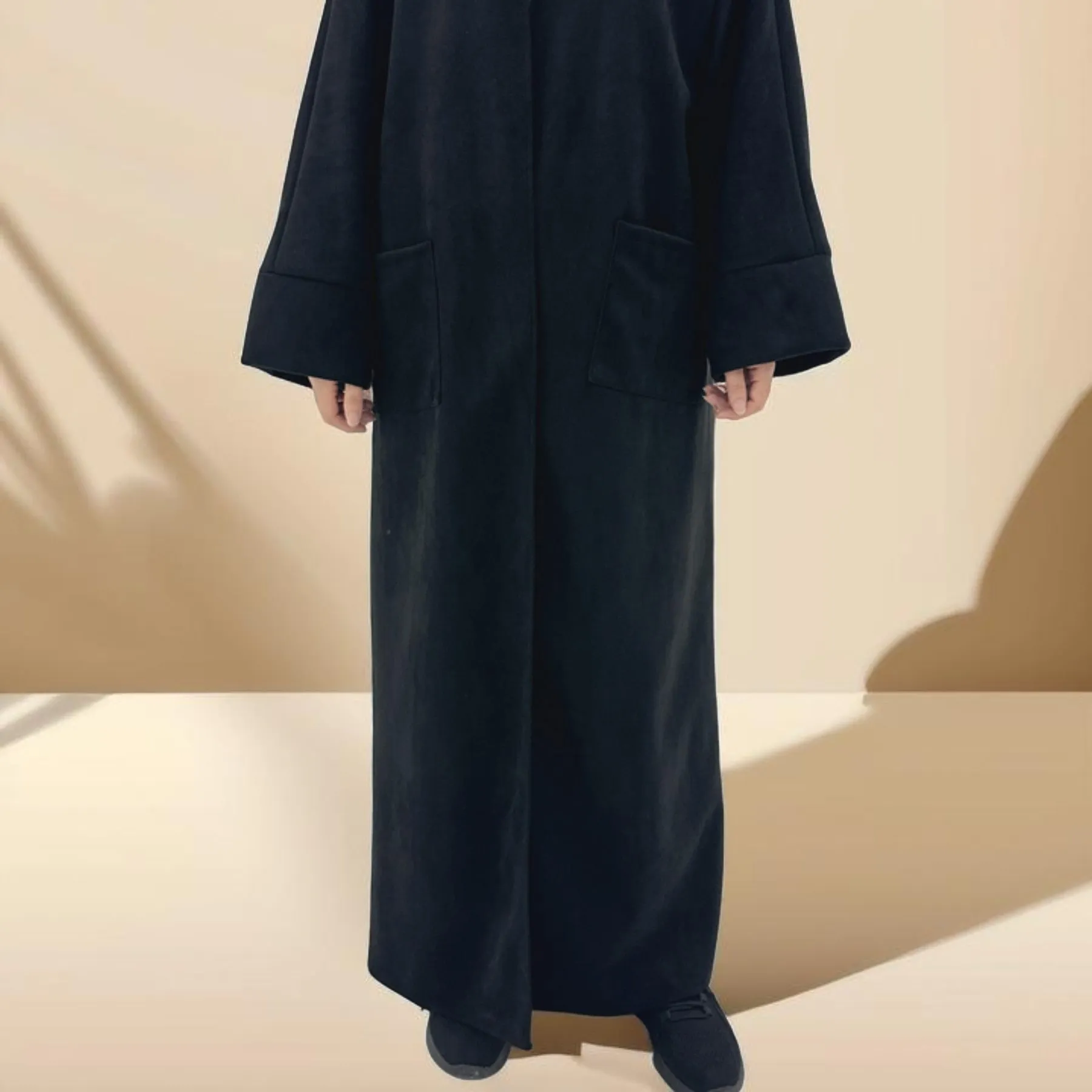 Deena Velvet Coat Abaya