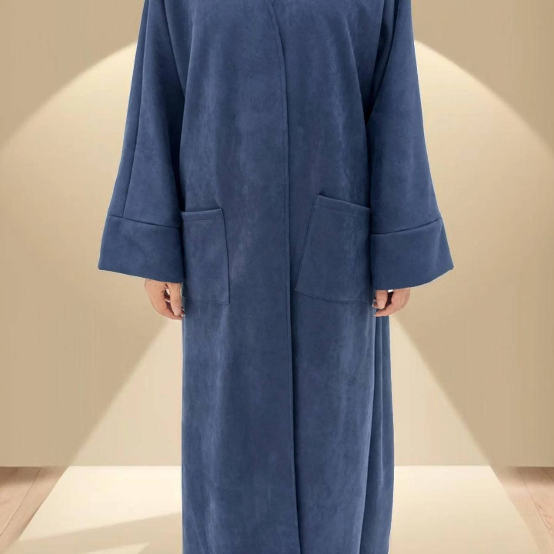 Deena Velvet Coat Abaya