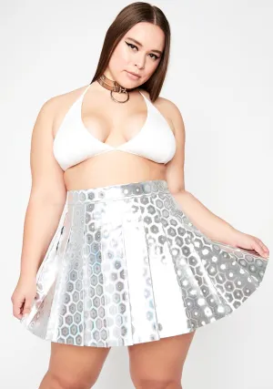 Divine Space Vixen Holographic Skirt