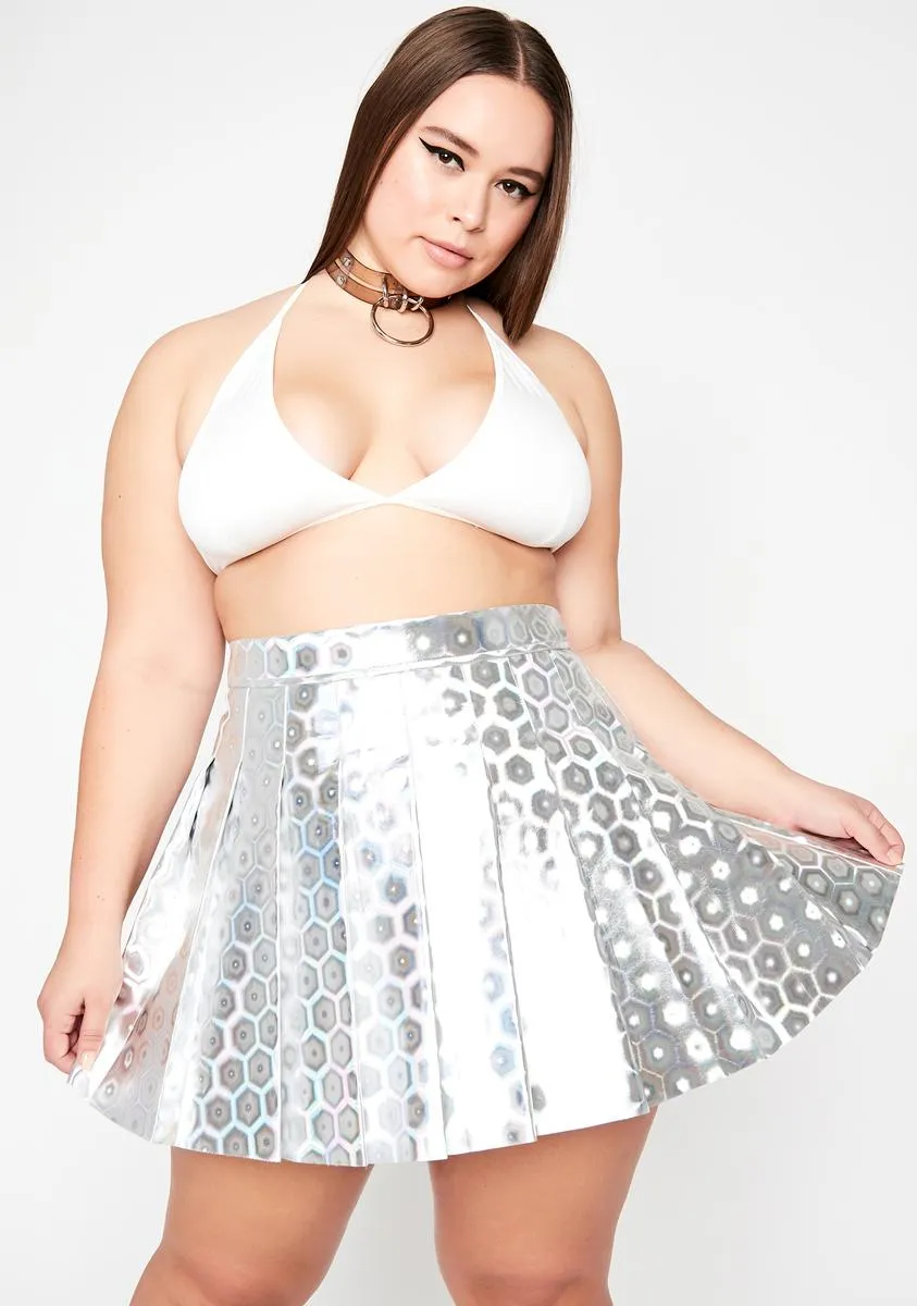 Divine Space Vixen Holographic Skirt