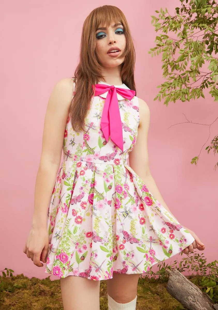 Don't Bug Me Collared Mini Dress