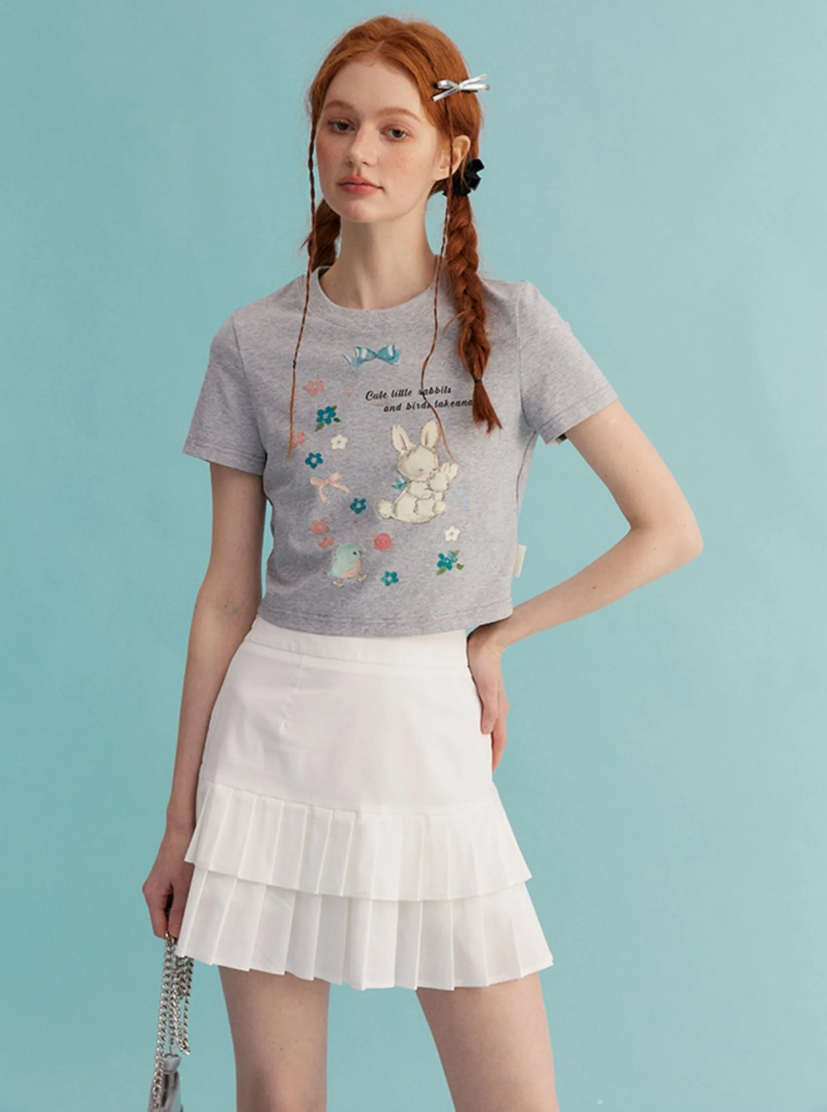 Double Pleated Skirt
