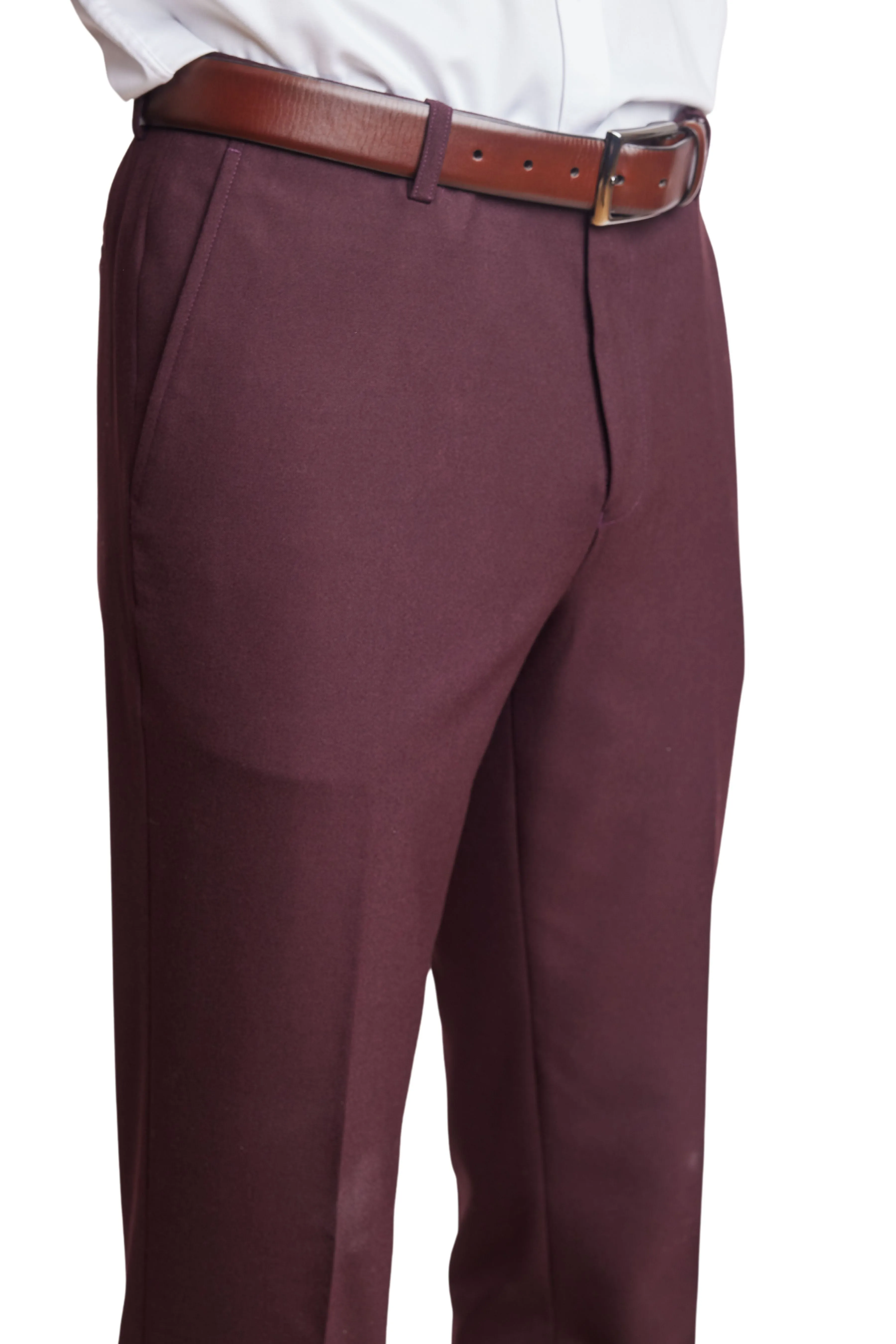 Downing Pants - slim - Winter Wine