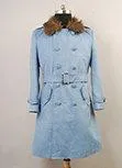 Dragon Ball Z Time Patrol Trunks Navy Blue Trench Coat Costume