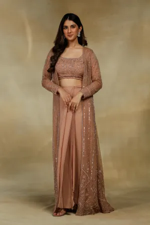 DRAPE SAREE, BLOUSE & JACKET