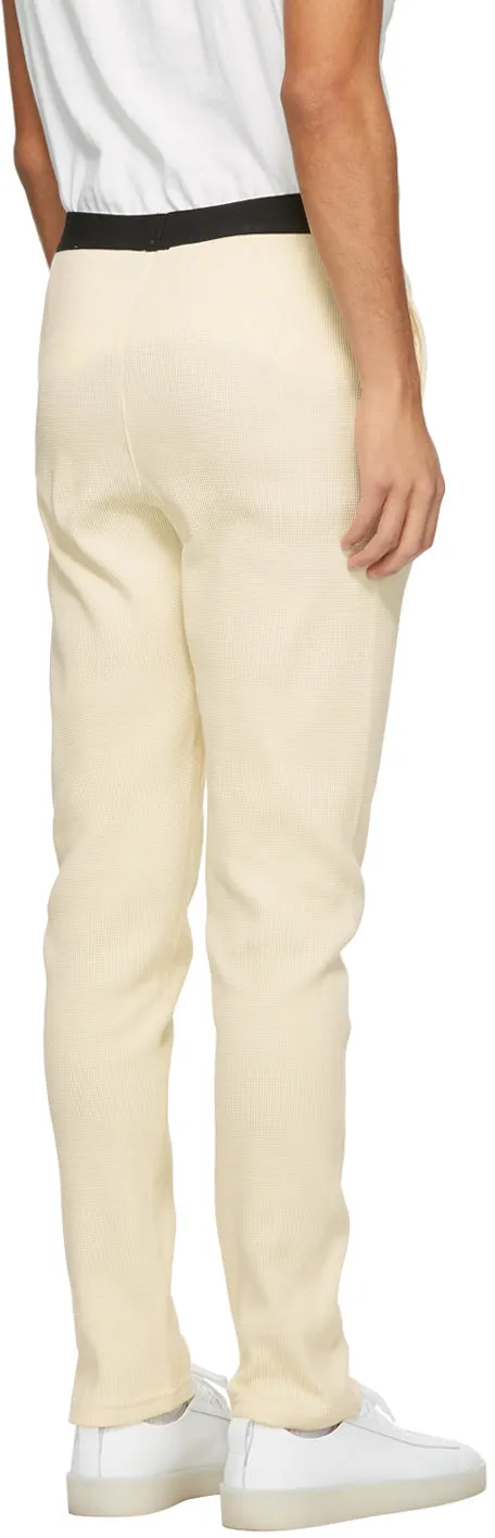Essentials Off-White Thermal Lounge Pants