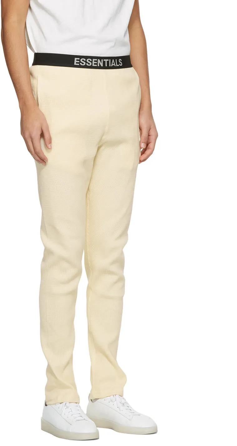 Essentials Off-White Thermal Lounge Pants