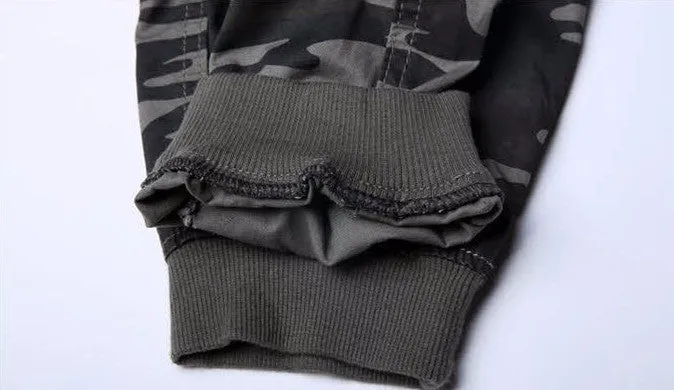 Female Summer Camouflage Cargo Pants