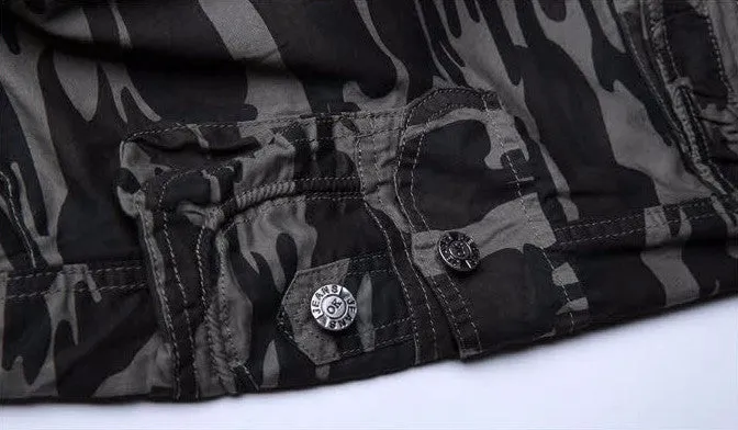 Female Summer Camouflage Cargo Pants