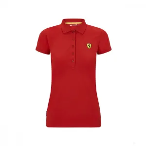 Ferrari Womens Polo, Classic, Red, 2020
