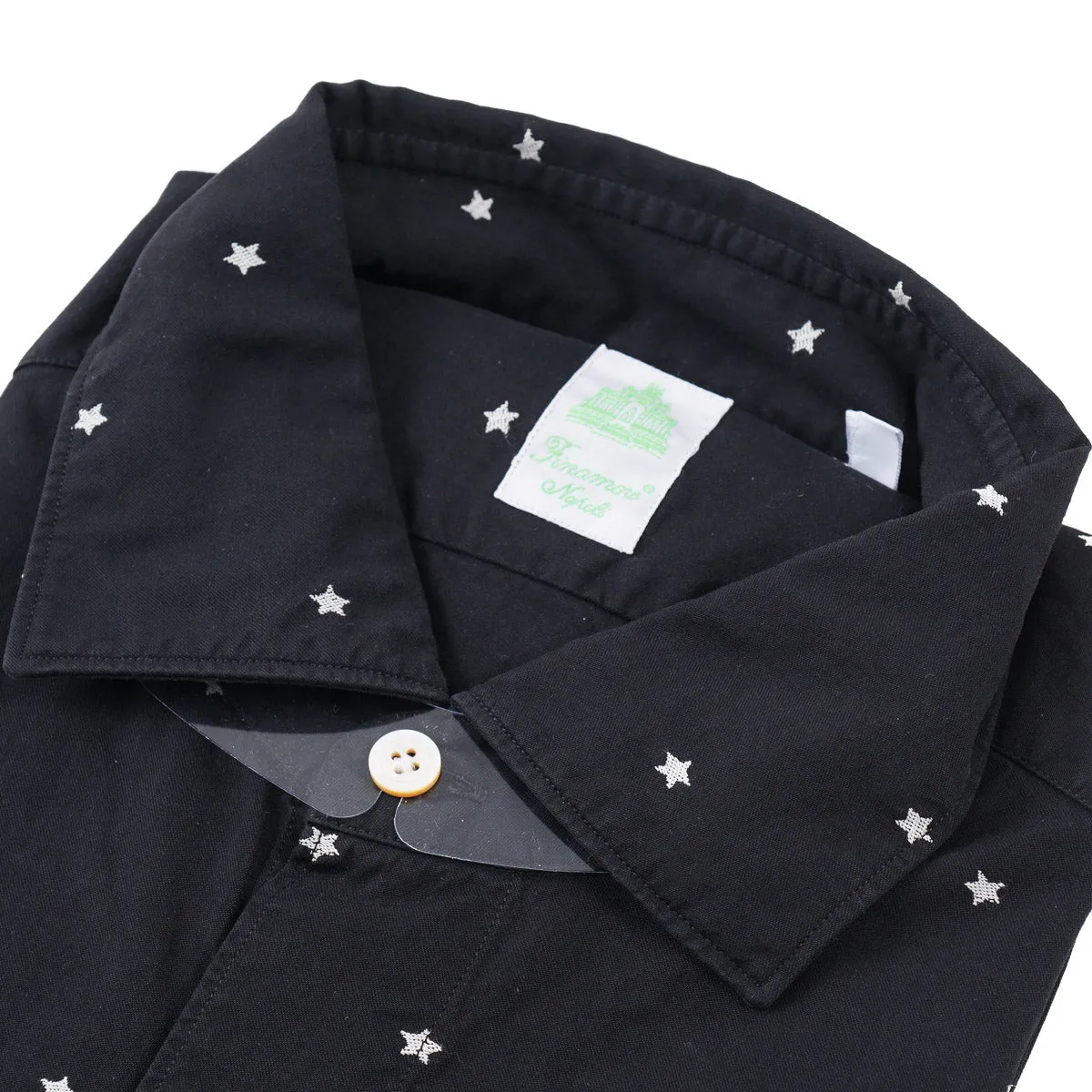 Finamore Slim-Fit Cotton Dress Shirt