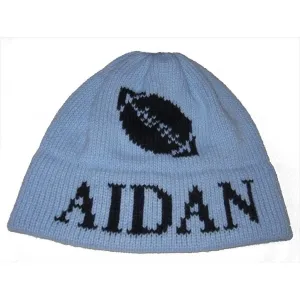 Football Personalized Knit Hat