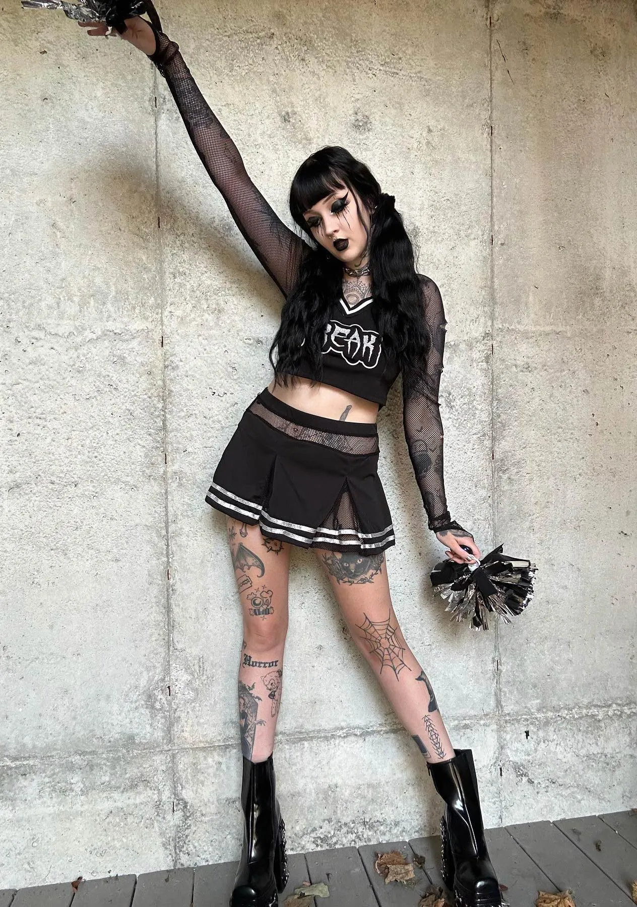 Freak 'Em Out Cheerleader Costume