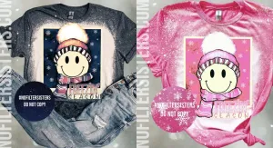 Freezin Season Smiley Graphic Tee