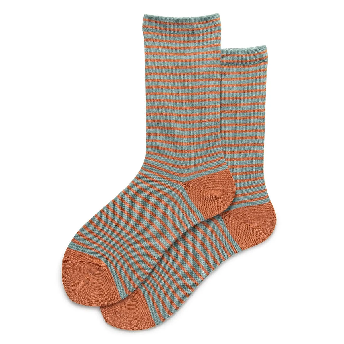 French Retro Striped Cotton College Socks