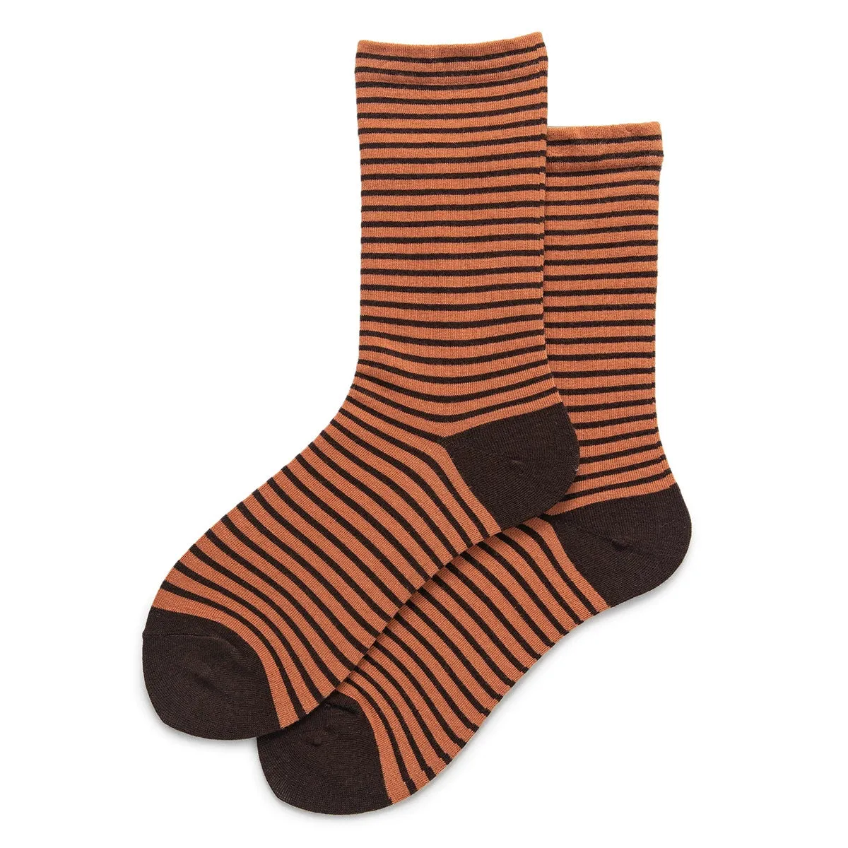 French Retro Striped Cotton College Socks