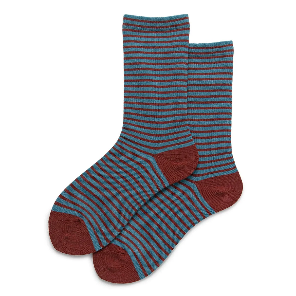 French Retro Striped Cotton College Socks