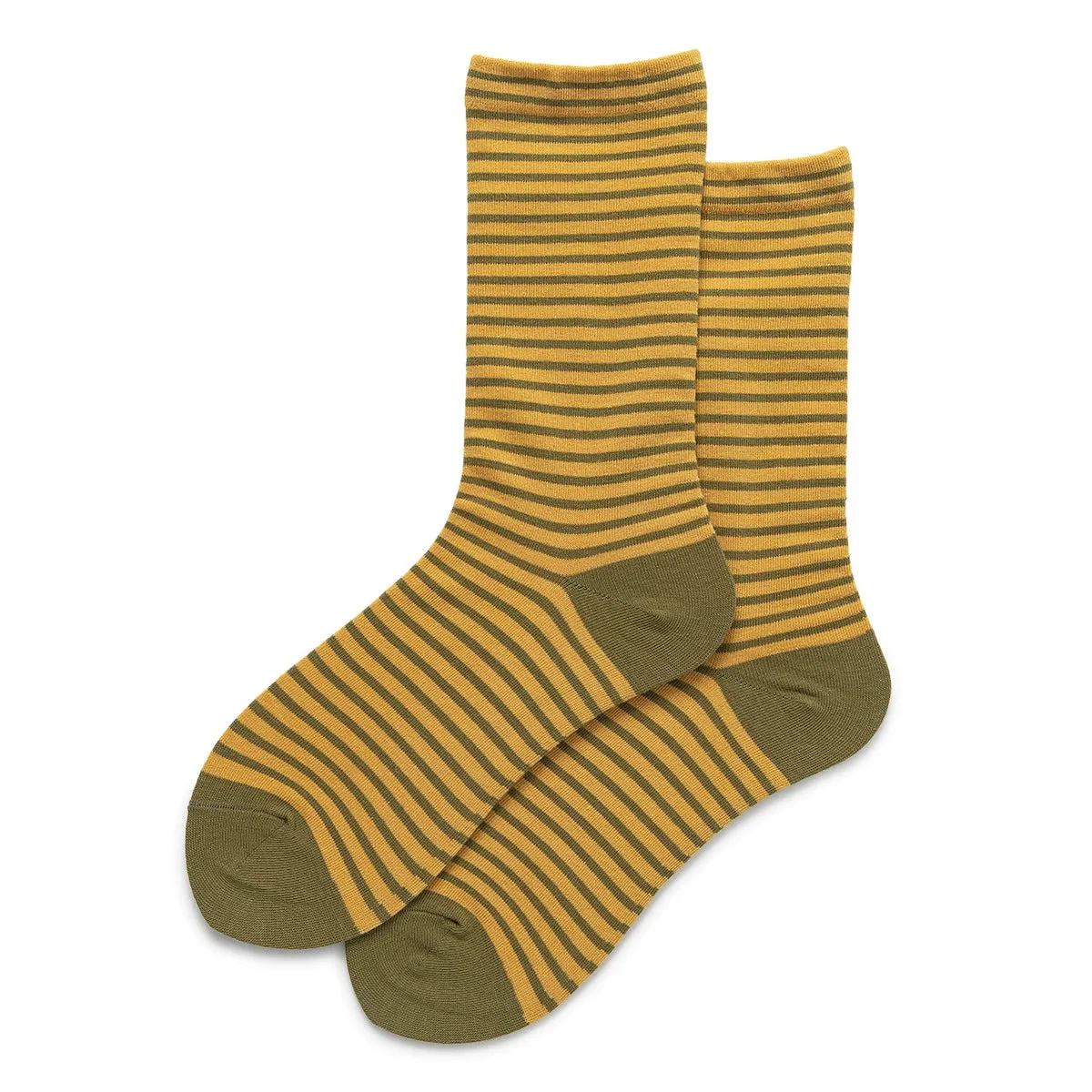 French Retro Striped Cotton College Socks