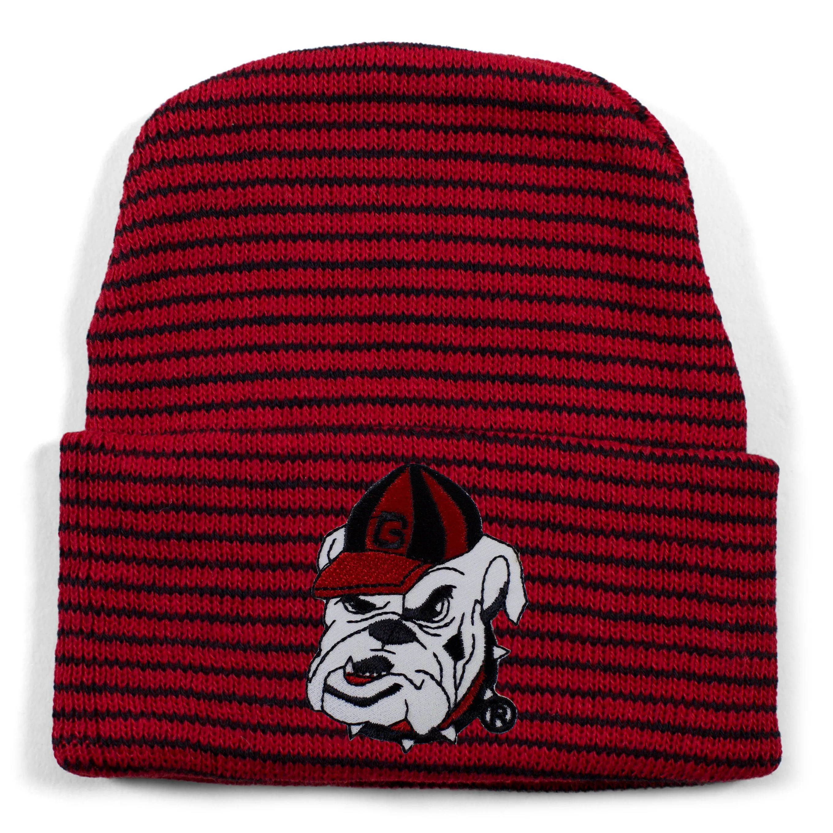 Georgia Stripe Knit Cap