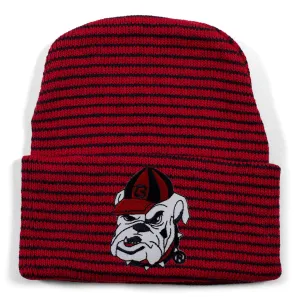Georgia Stripe Knit Cap