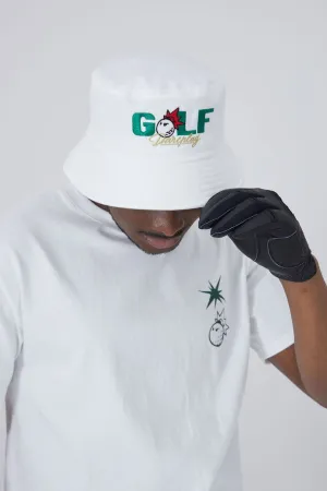 G.O.L.F Bucket hat (L)_White