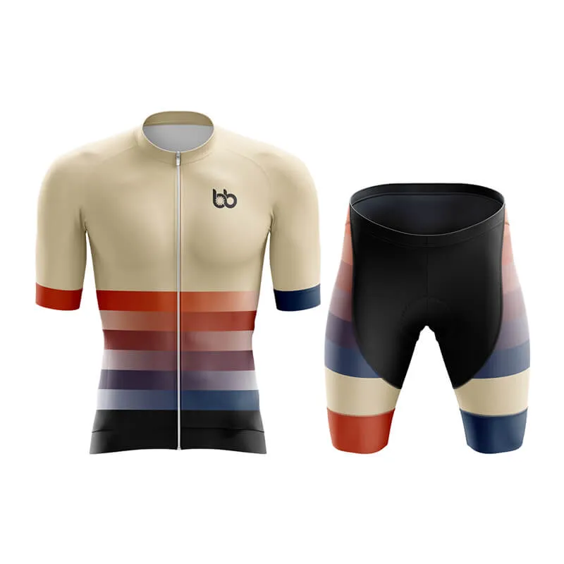 Gradient Frequency Aero Cycling Kit (Beige-Orange-Blue)