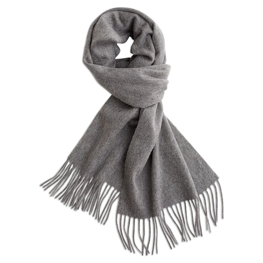 Grey Cashmere Scarf