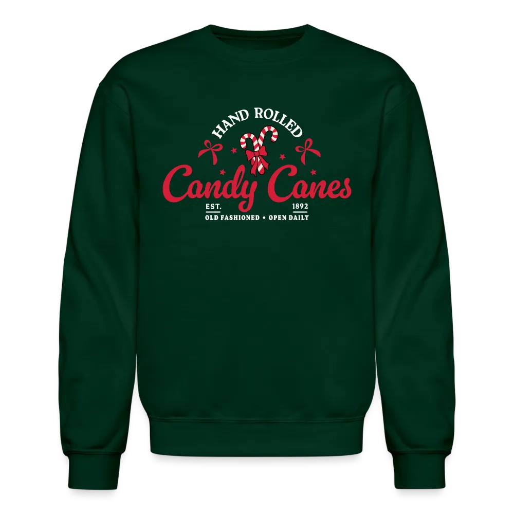 Hand Rolled Candy Canes Sweatshirt