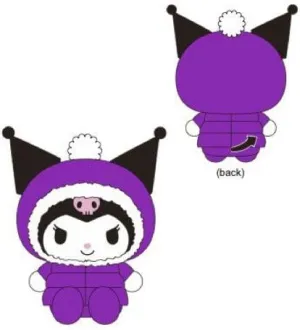 Hooded Puffer Jacket Kuromi Plushies