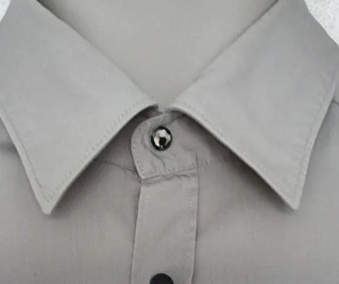 Hugo Boss Mens Beige Slim Fit Stretch Shirt Size L