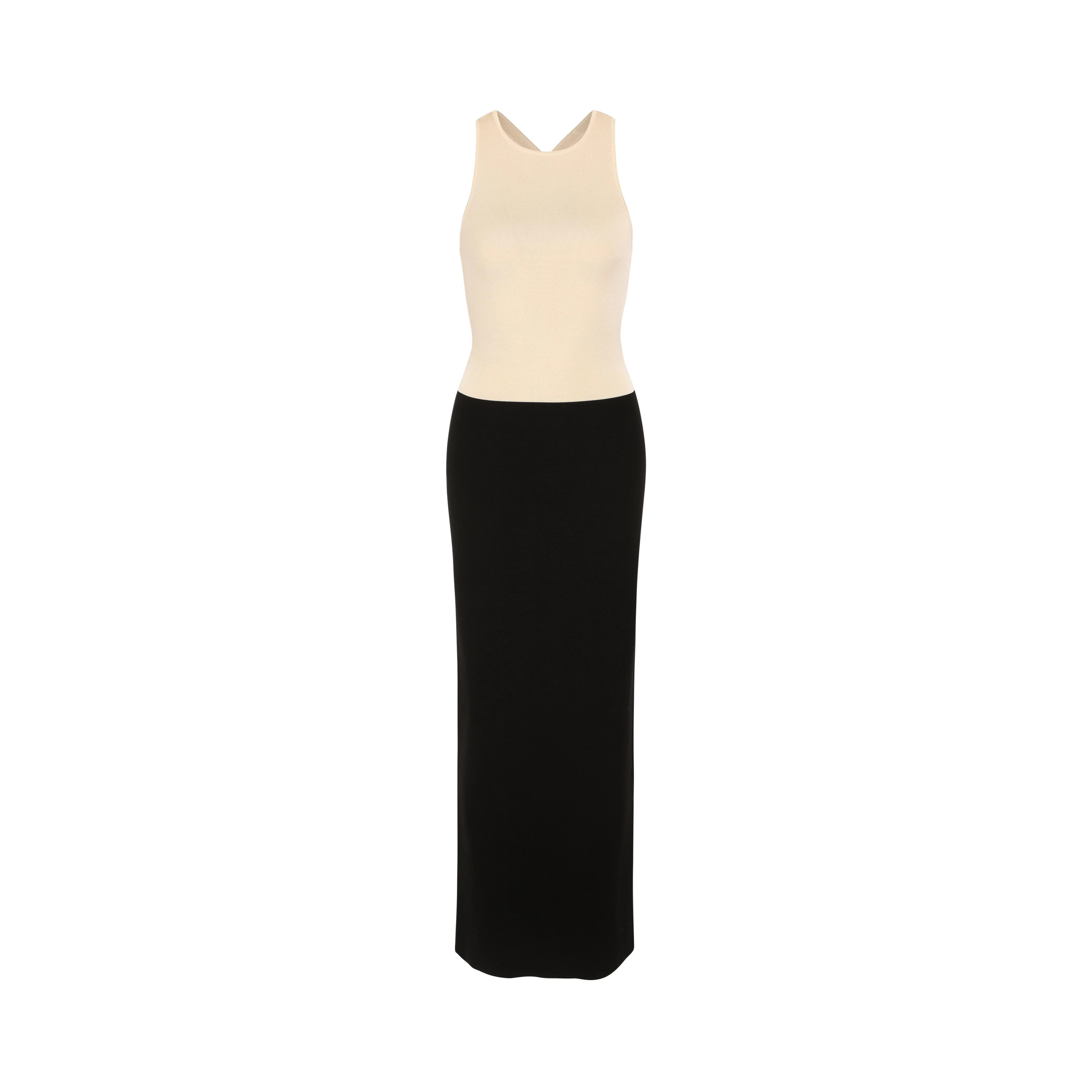 Ines Dress - Black And Cream
