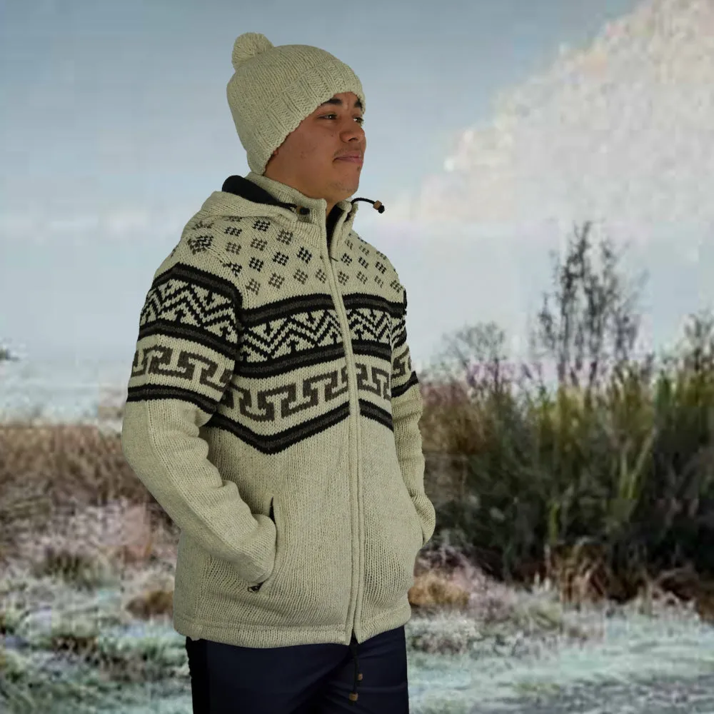 Jacket Aztec Oatmeal