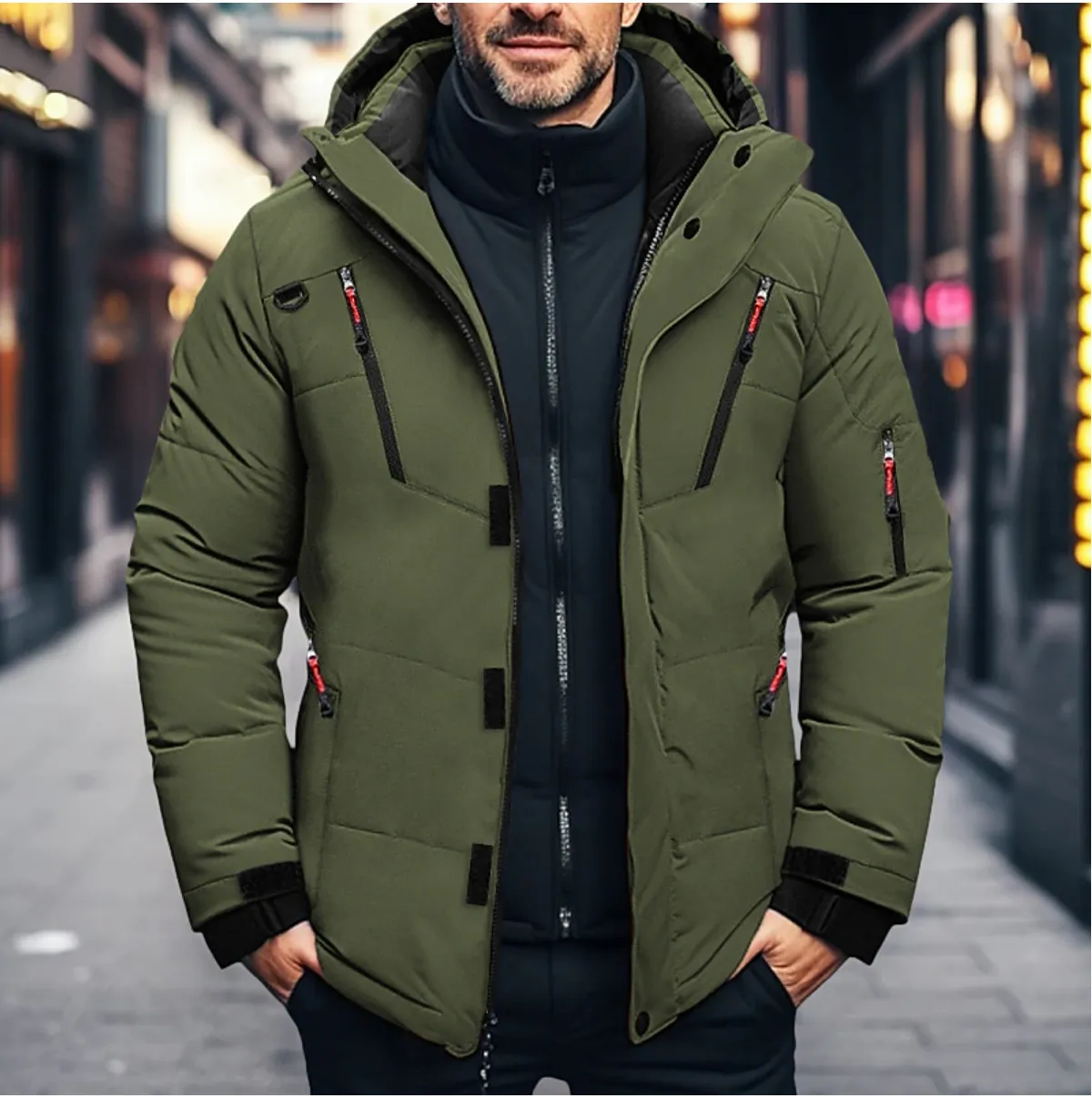 Jeff - Waterproof Winter Jacket for Men