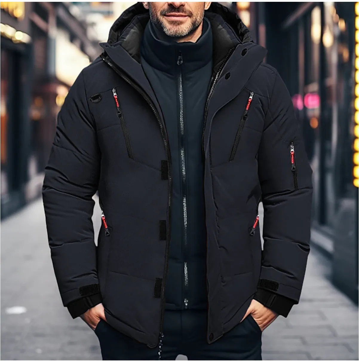 Jeff - Waterproof Winter Jacket for Men