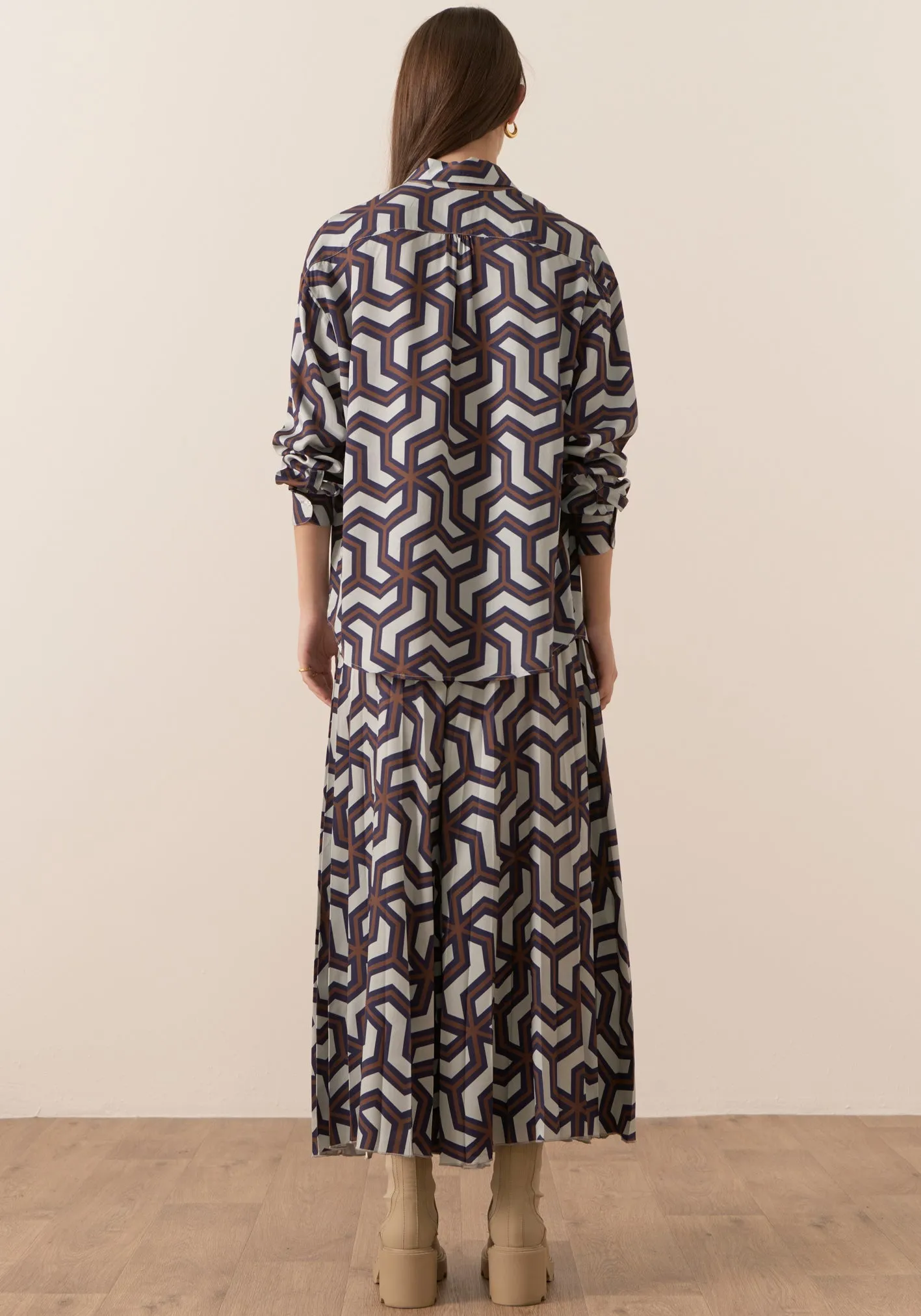 Kendal Sunray Pleat Skirt