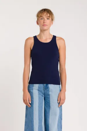 Kerry Tank Top Dark Blue