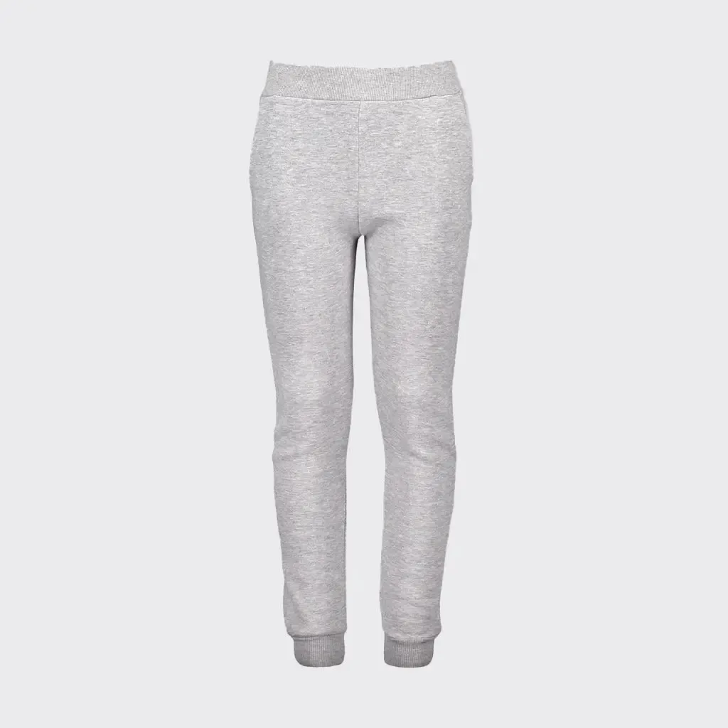 Kid's Tribal Society Plain Joggers- Grey