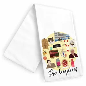 LA New Girl Tea Towel