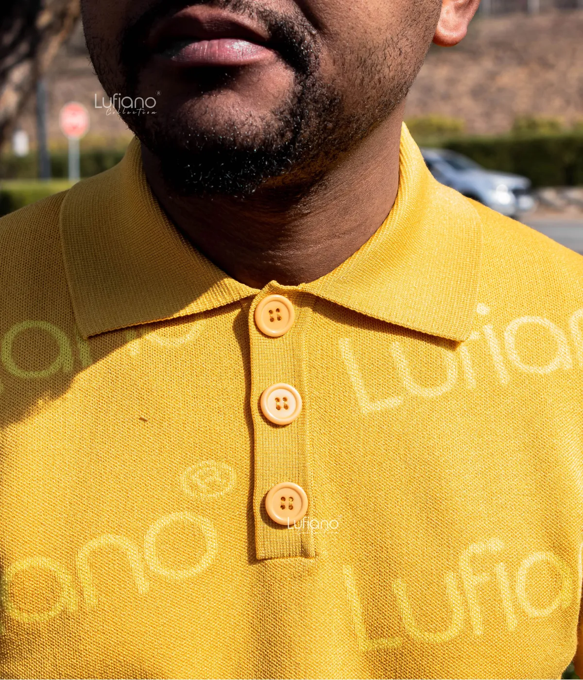 LFN008: Knit Top: Mustard