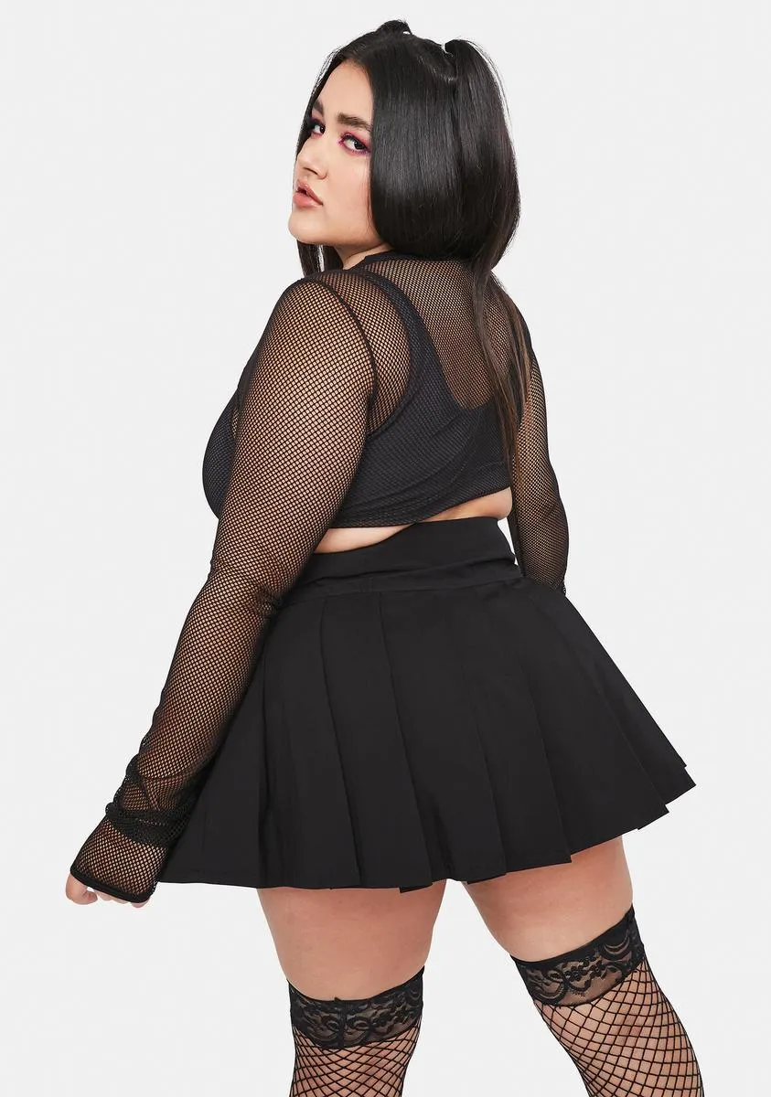 Lil Wind Beneath My Wings Pleated Skirt