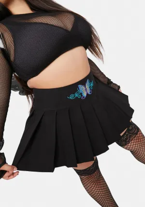 Lil Wind Beneath My Wings Pleated Skirt