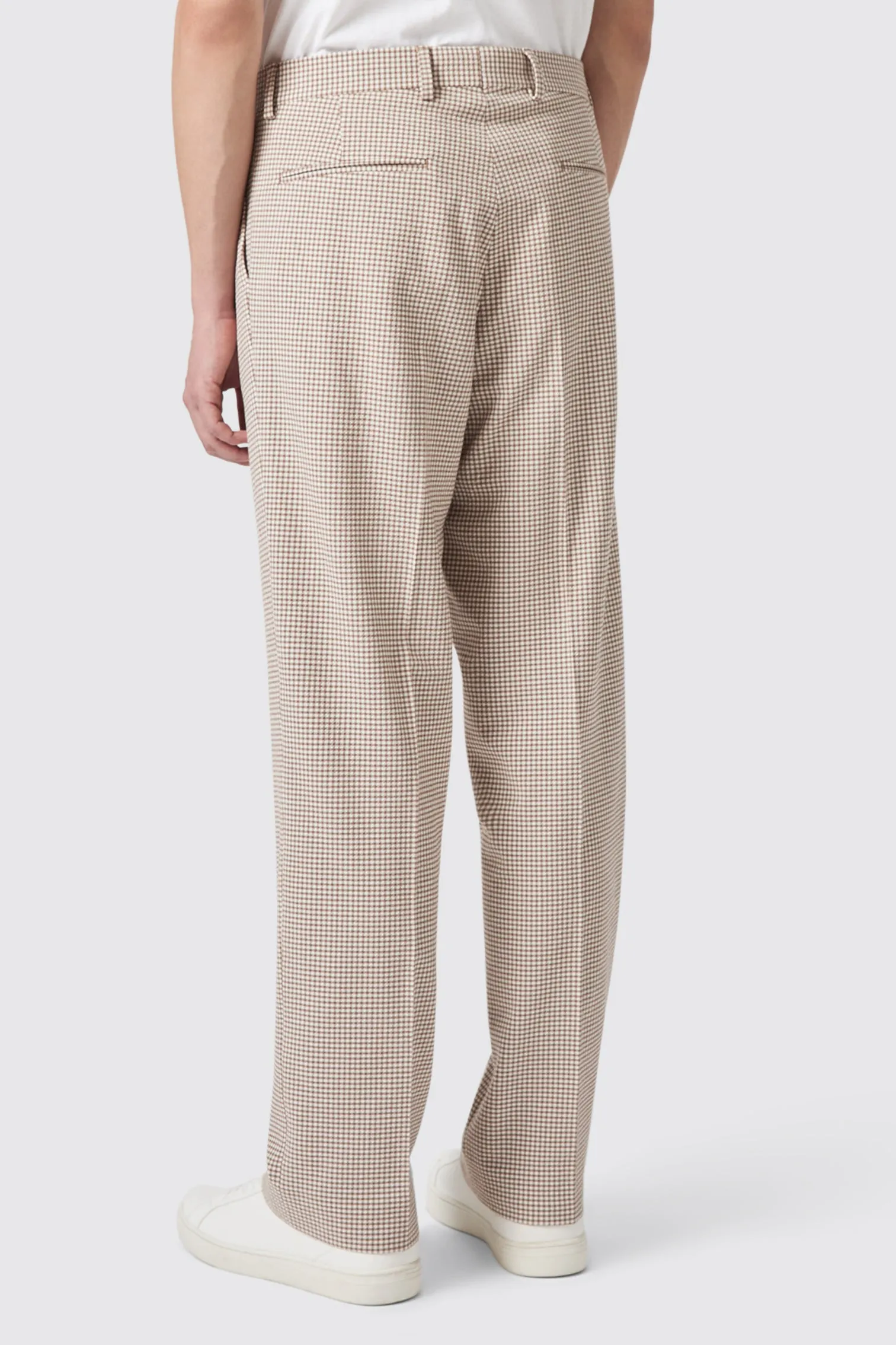 Maldini Oversized Brown Check Suit